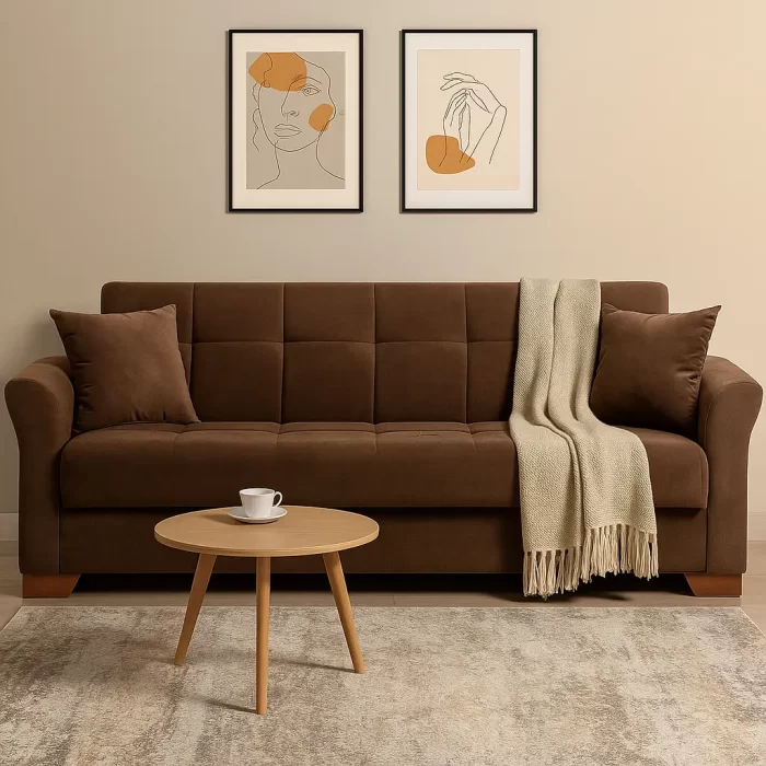 Casa Bravo Premium Storage Sofabed – Elegant Comfort with Smart Functionality