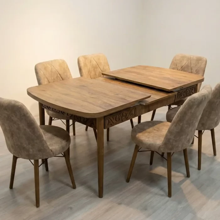 1+6 Extendable Dining set  Made in Turkey