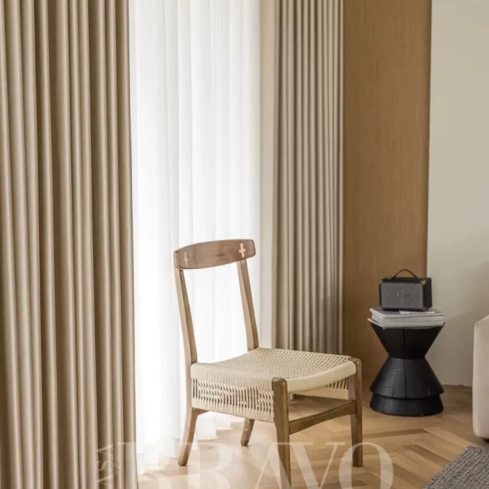 CASA BRAVO – Sandstone Elegance Blackout Curtains