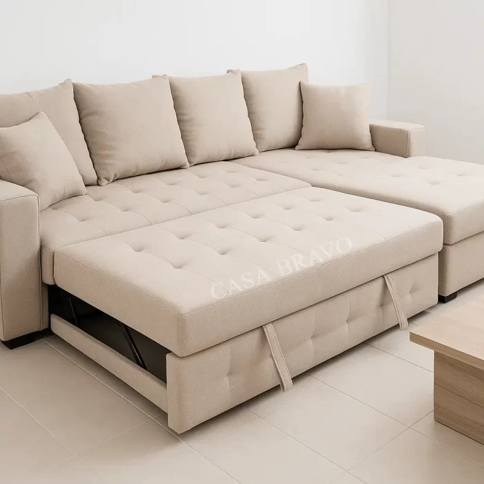 Casa Bravo Premium Storage Sofabed – Elegant Comfort with Smart Functionality