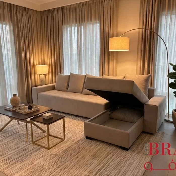 Triple Corner Sofa with Storage