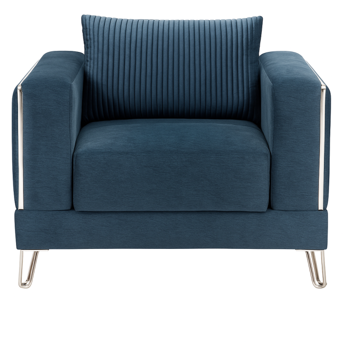 Harrison Fabric Armchair with storage
