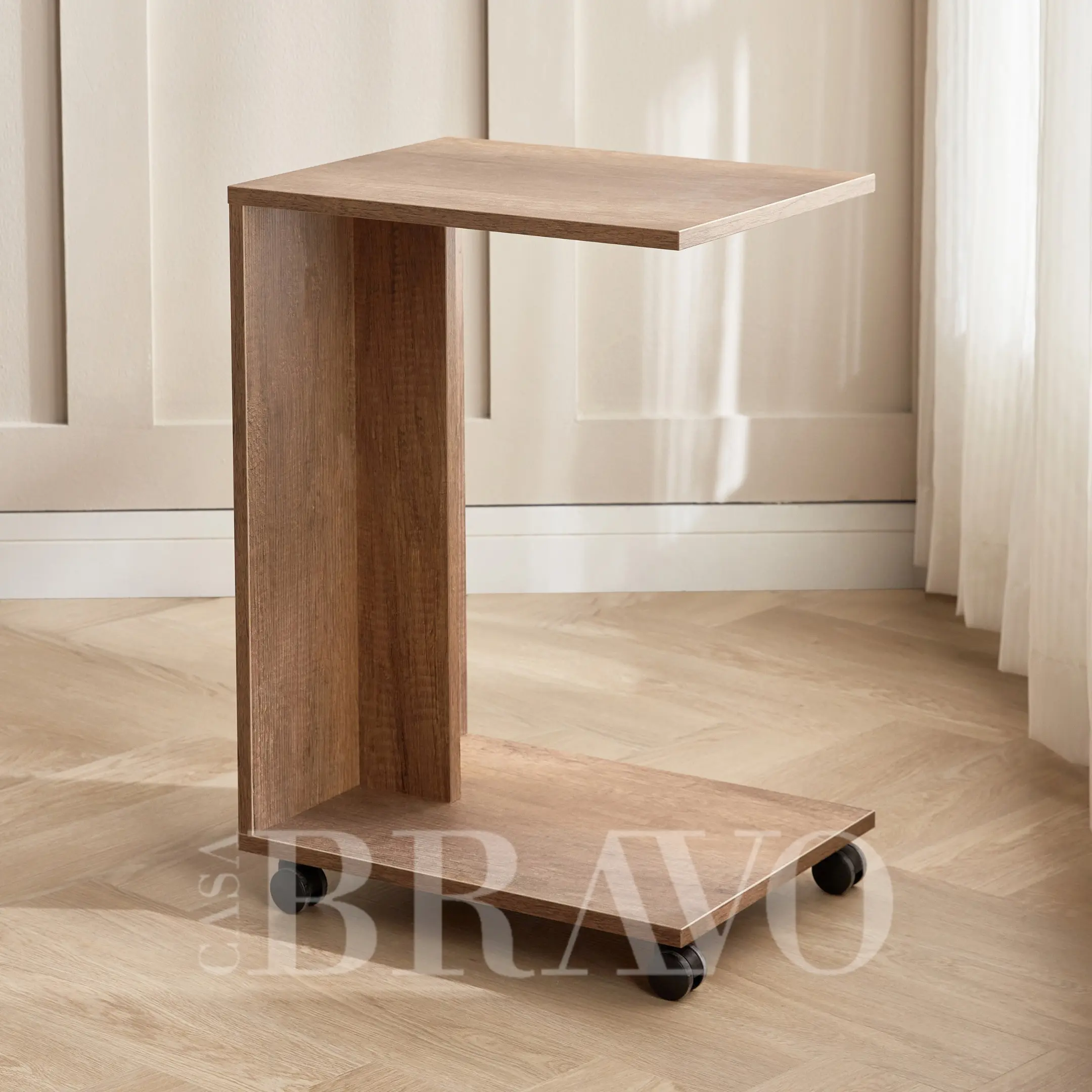 The "Oslo" Rolling C-Table - Casa Bravo