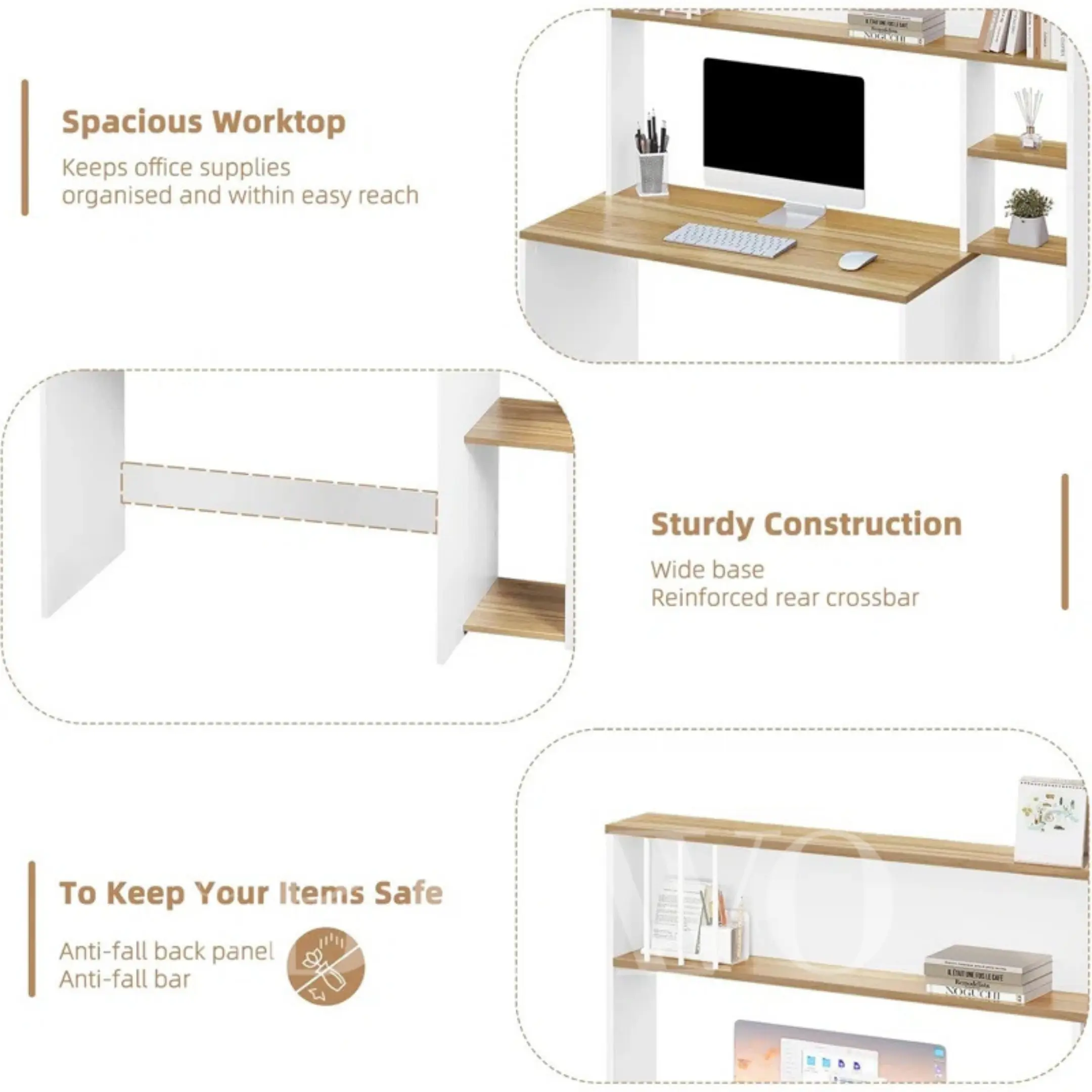 The "Scholar" Desk with Hiding Hutch