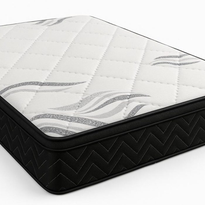 CASA BRAVO - SLEEP TIGHT - Pocket Spring Mattress with Pillowtop Layer - Anti Bacterial Fabric - Comfort - 28 Cm Height