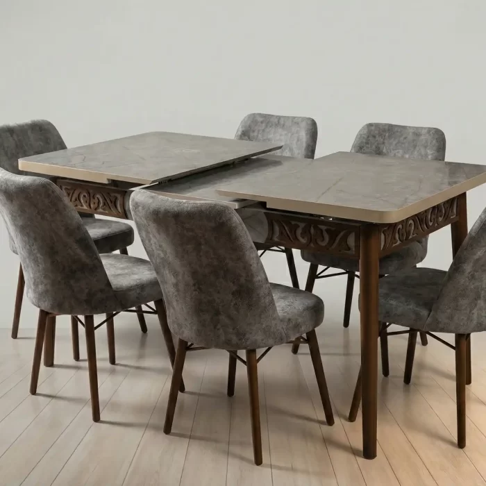 1+6 Extendable Dining set Made in Turkey